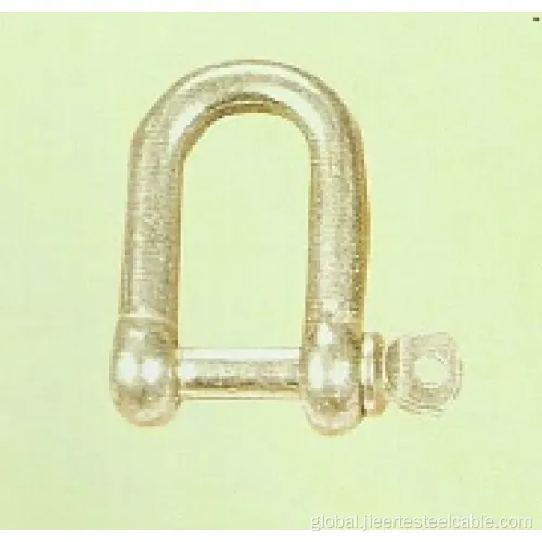 China Commercial Galvanized Shackle with Good Quality Factory